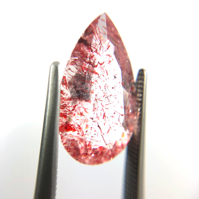 Lepidocrocite quartz pear cut 4.60 carats loose gemstone - Buy loose or make your own jewelry order