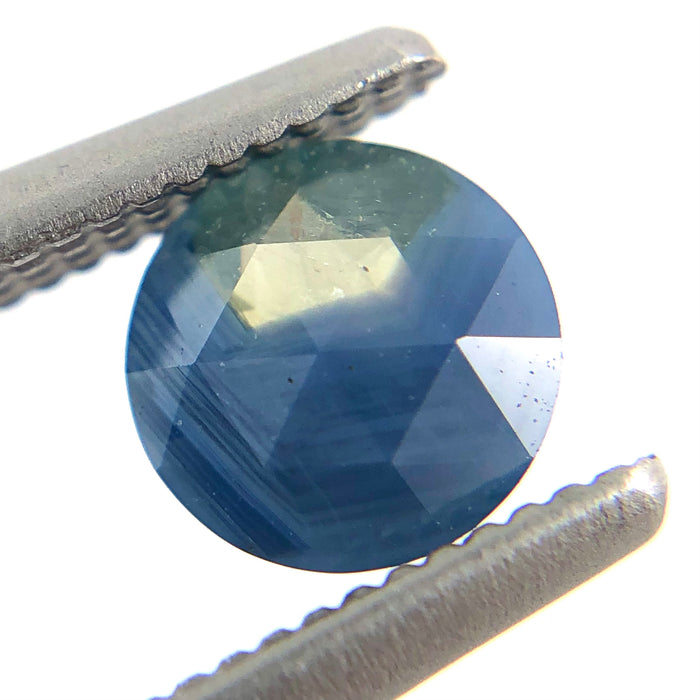 Australian included sapphire round rose cut 0.43 carats loose gemstone specimen - Buy loose or customise