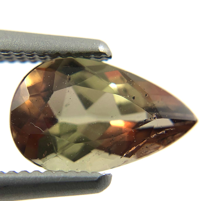 Hard to find Rare Andalusite pear cut 0.90 carats loose gemstone - Buy loose or customise