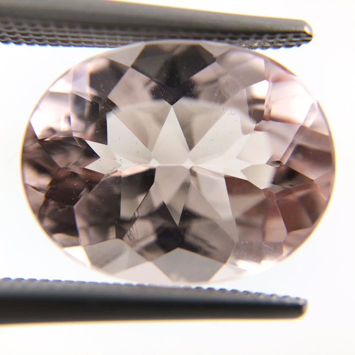 Morganite oval cut 5.18 carat loose gemstone - Buy loose or Make your own custom jewelry