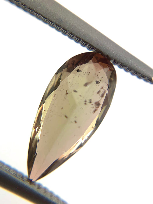 Hard to find Rare Andalusite pear cut 0.93 carats loose gemstone - Buy loose or customise