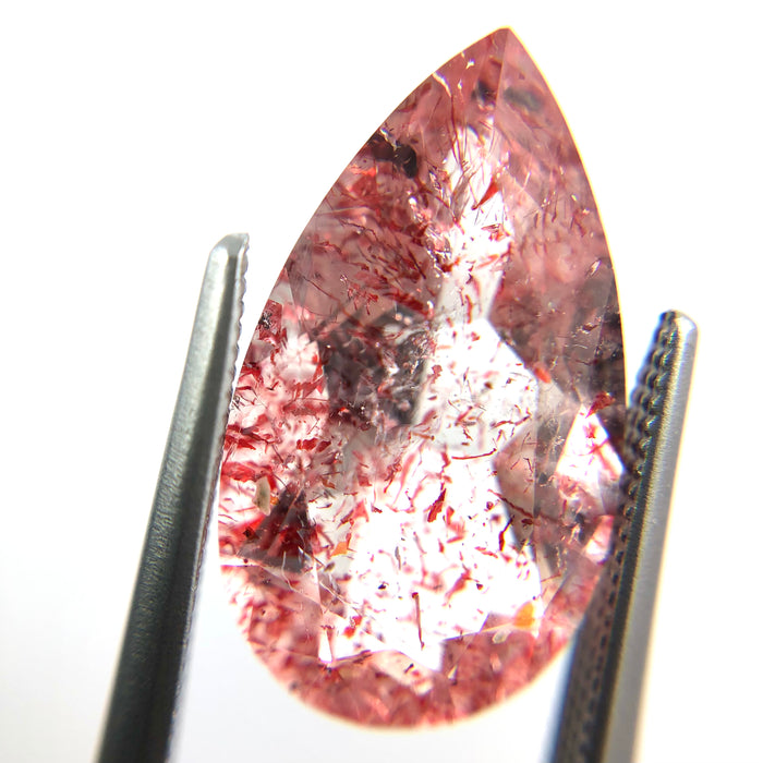 Lepidocrocite quartz pear cut 4.60 carats loose gemstone - Buy loose or make your own jewelry order
